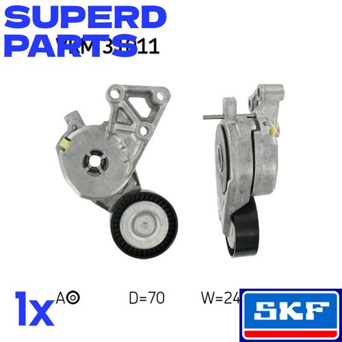 Tensioner lever ribbed belt - lever,