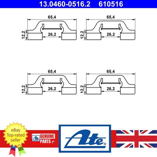 Brake pad accessory kit for - accessory,