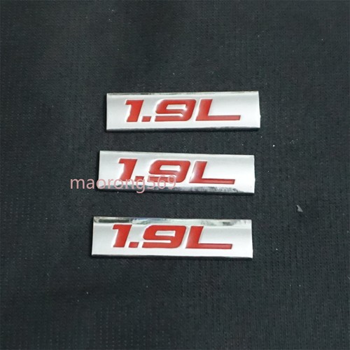 Chrome red 9l silver - 3x,