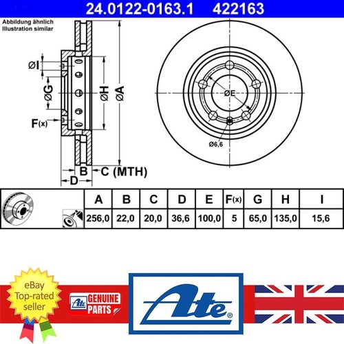 Brake disc for - disc, a3